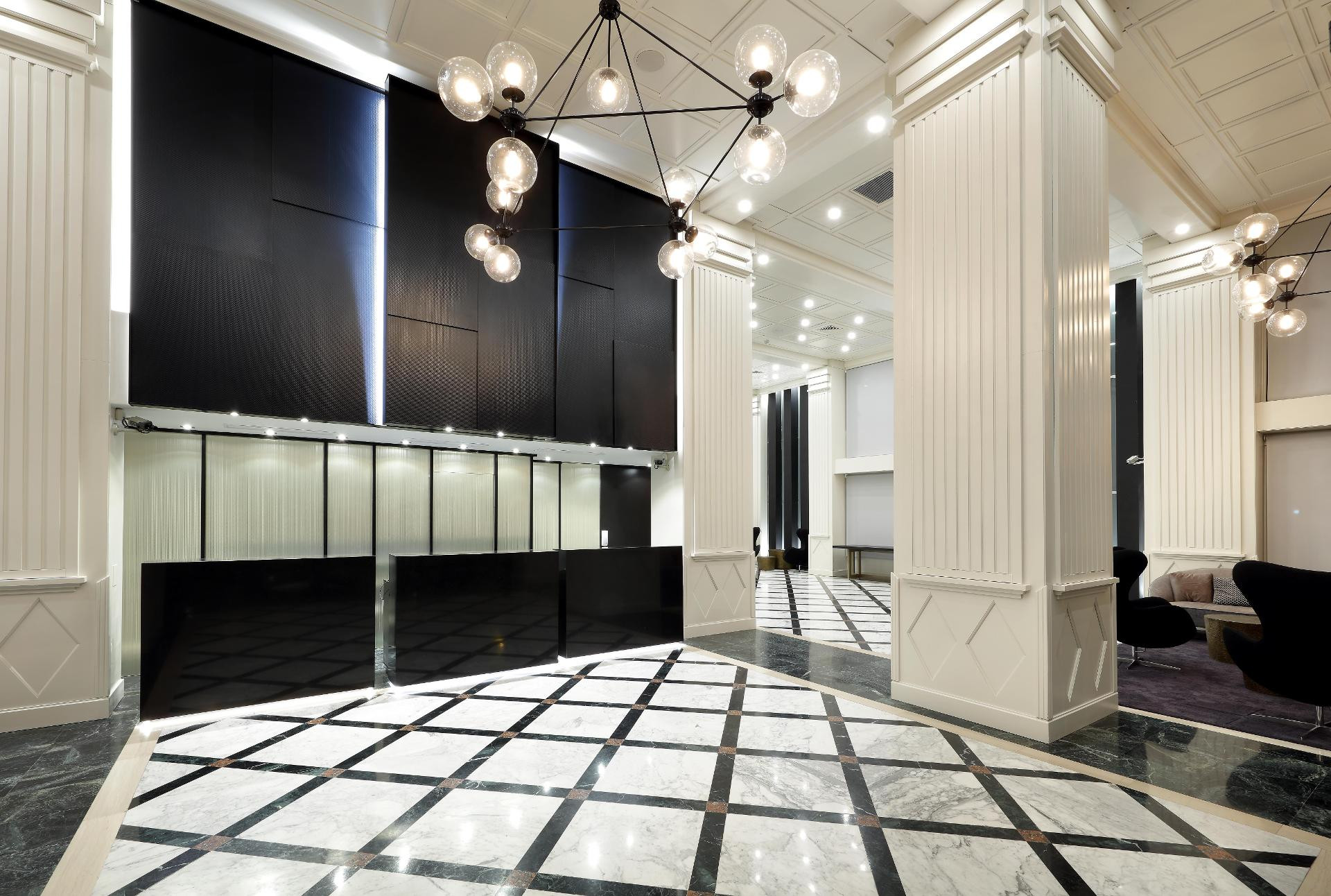 Vista Lobby Exe Rey Don Jaime Hotel