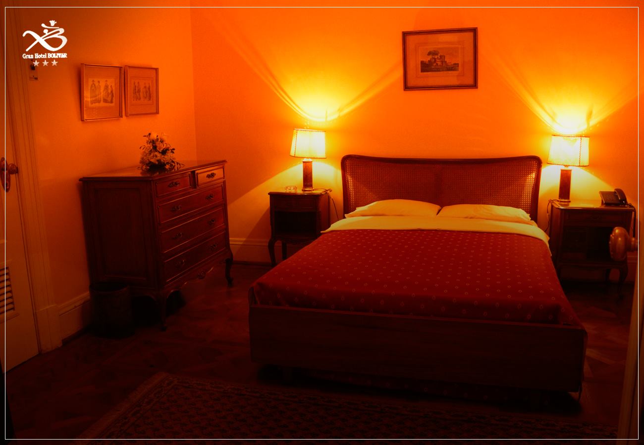 Habitación Gran Hotel Bolivar