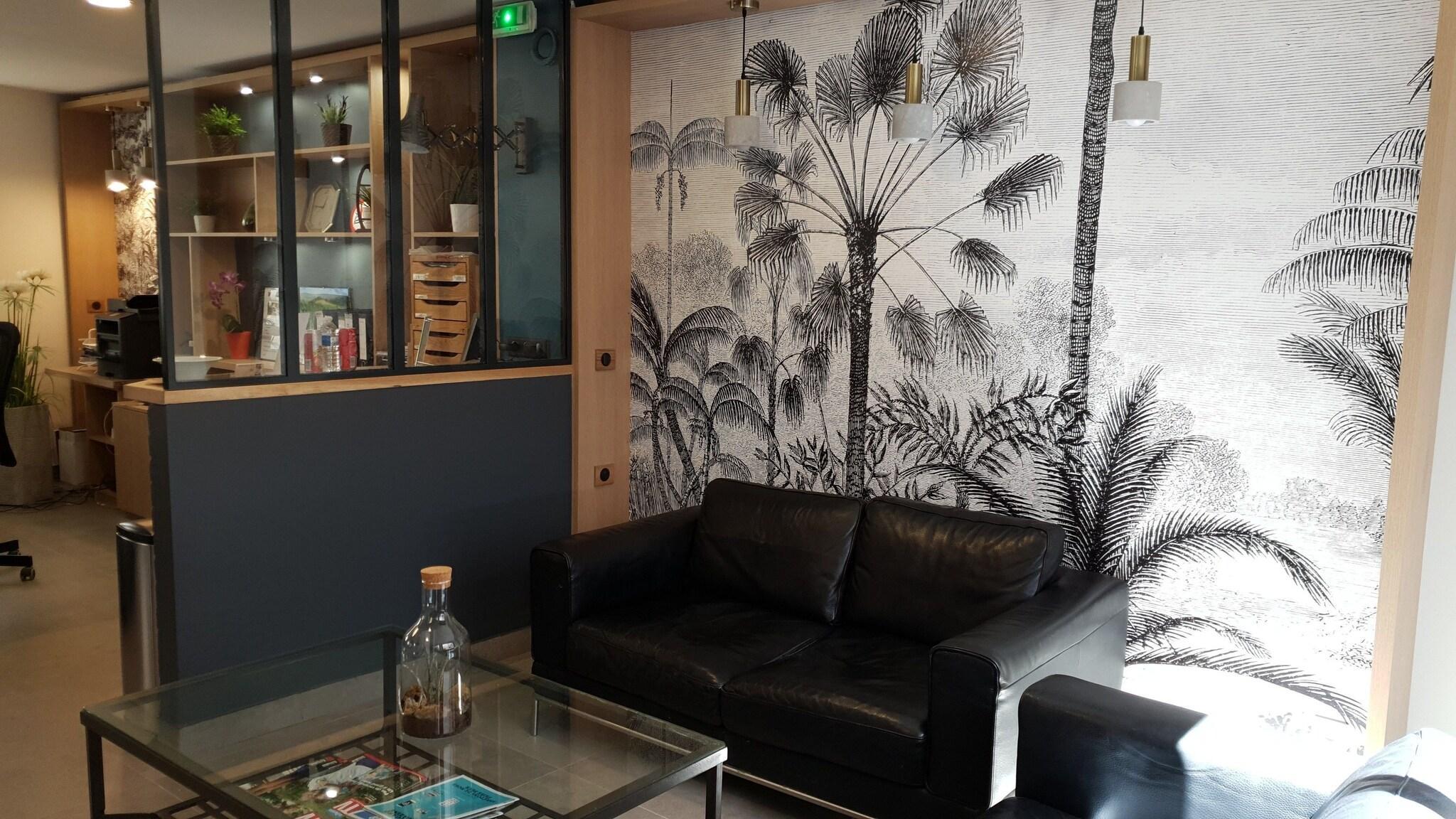 Vista Lobby Hotel Paris Villette
