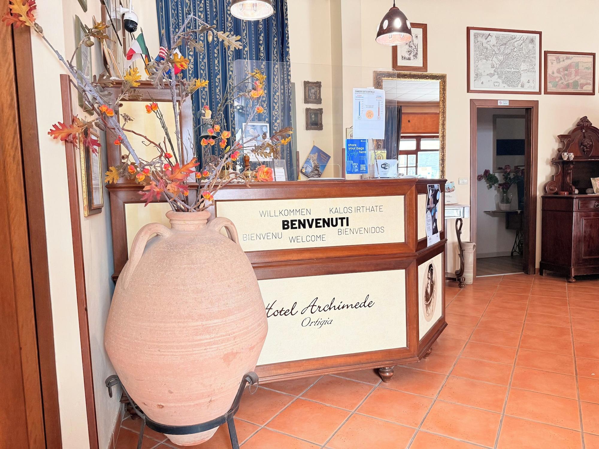 Vista Lobby Hotel Archimede Ortigia