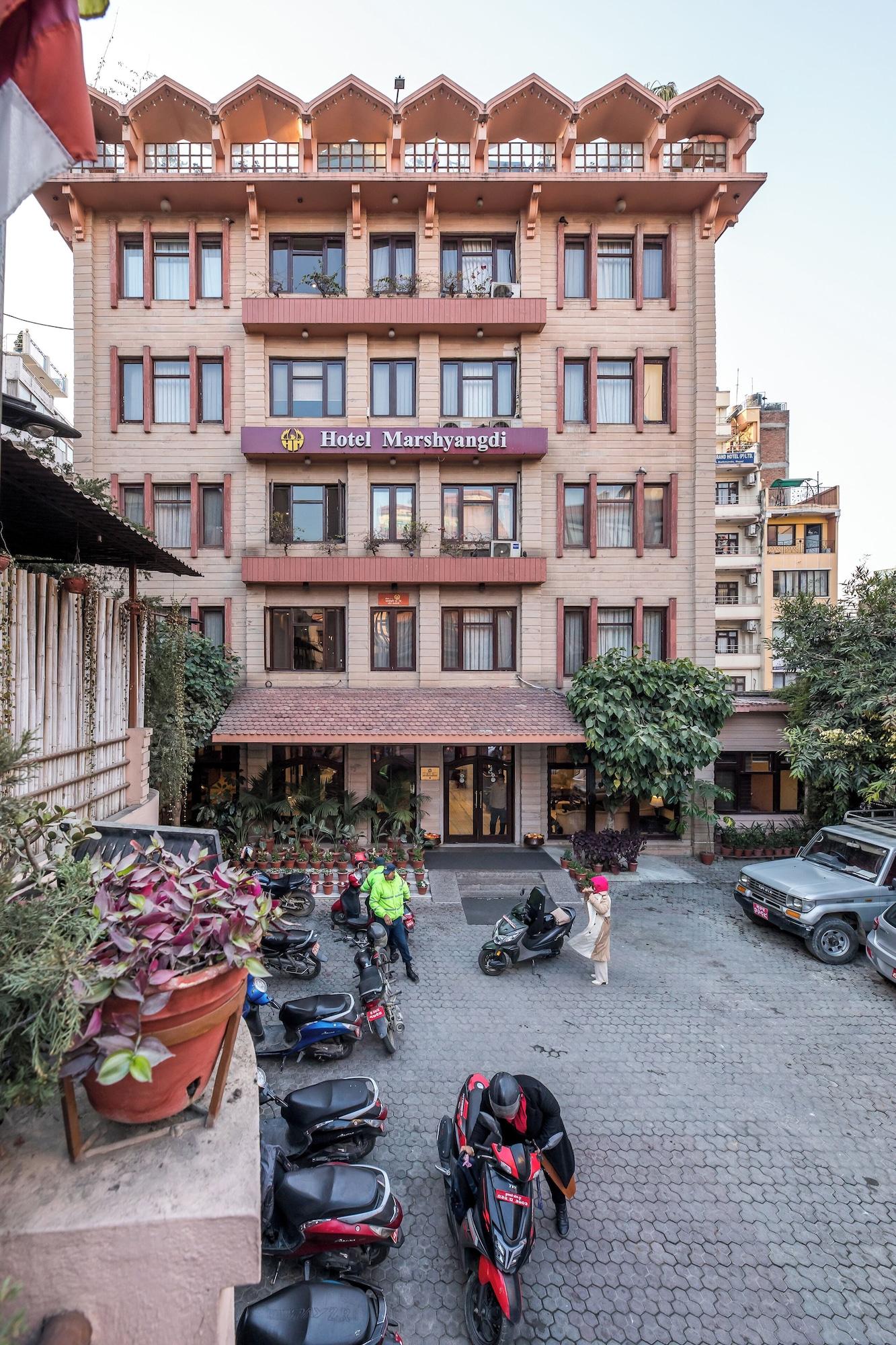 Vista Exterior Hotel Marshyangdi