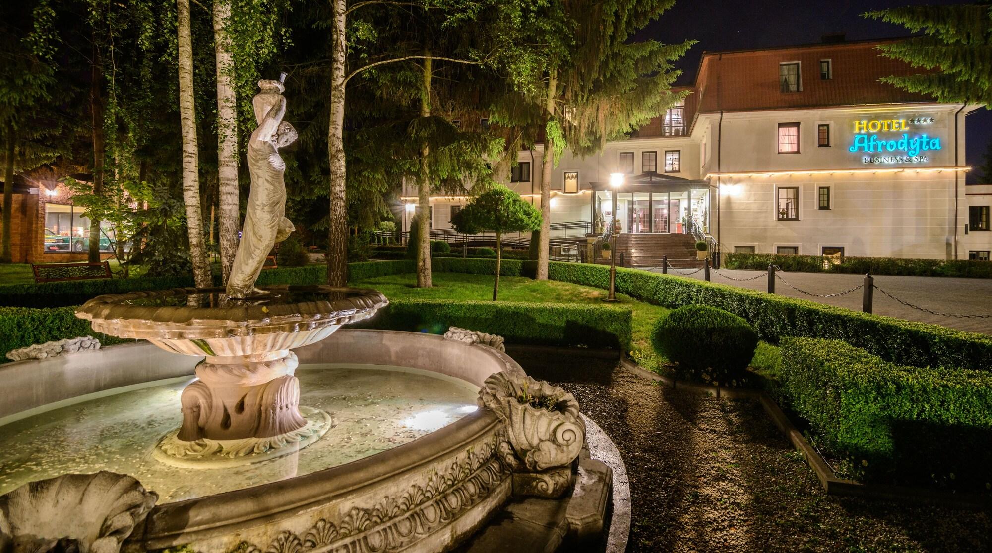 Vista Exterior Hotel Afrodyta Business & SPA