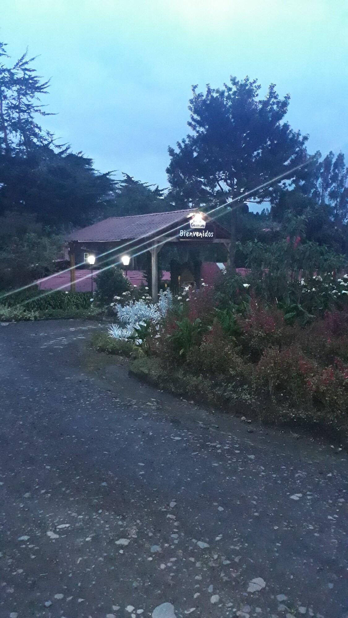 Vista Lobby Chalet de La Cocha