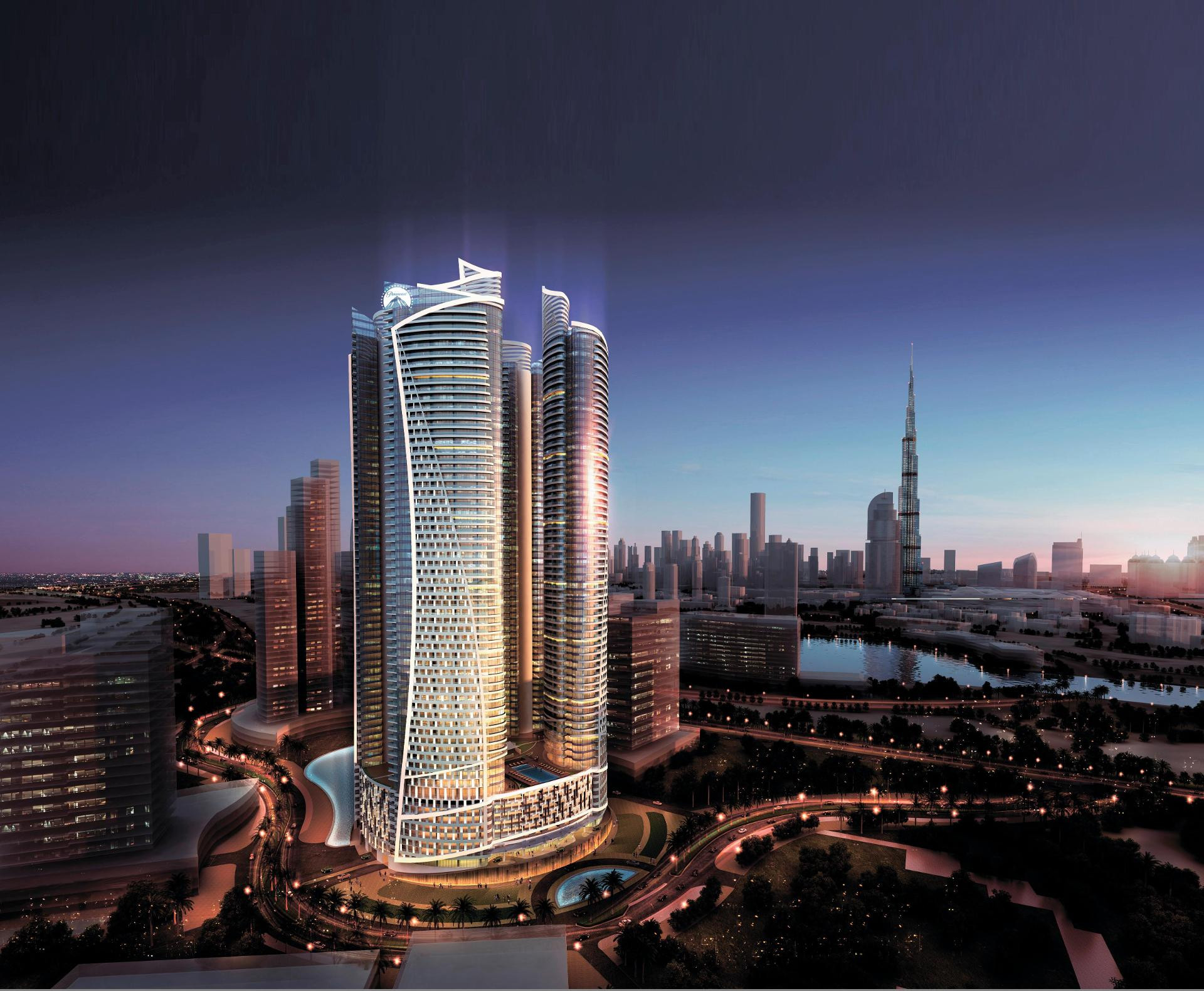 Vista Exterior Paramount Hotel Dubai