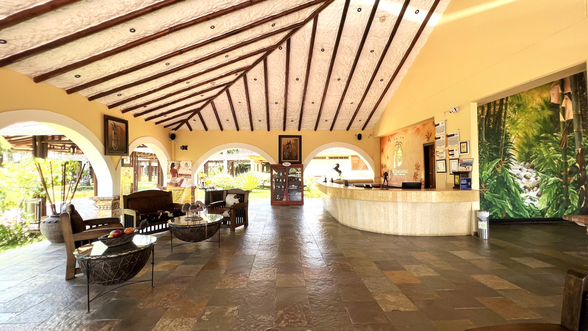 Vista Lobby Tequendama Hotel Campestre Villavicencio