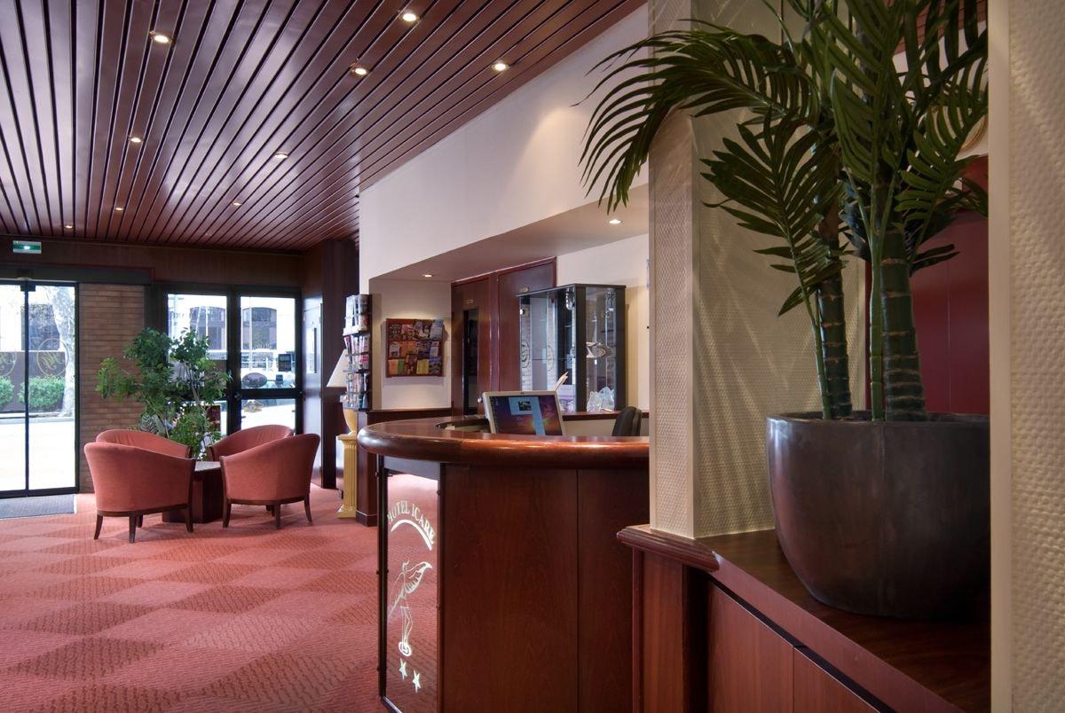 Vista Lobby Hôtel Icare Toulouse Gare