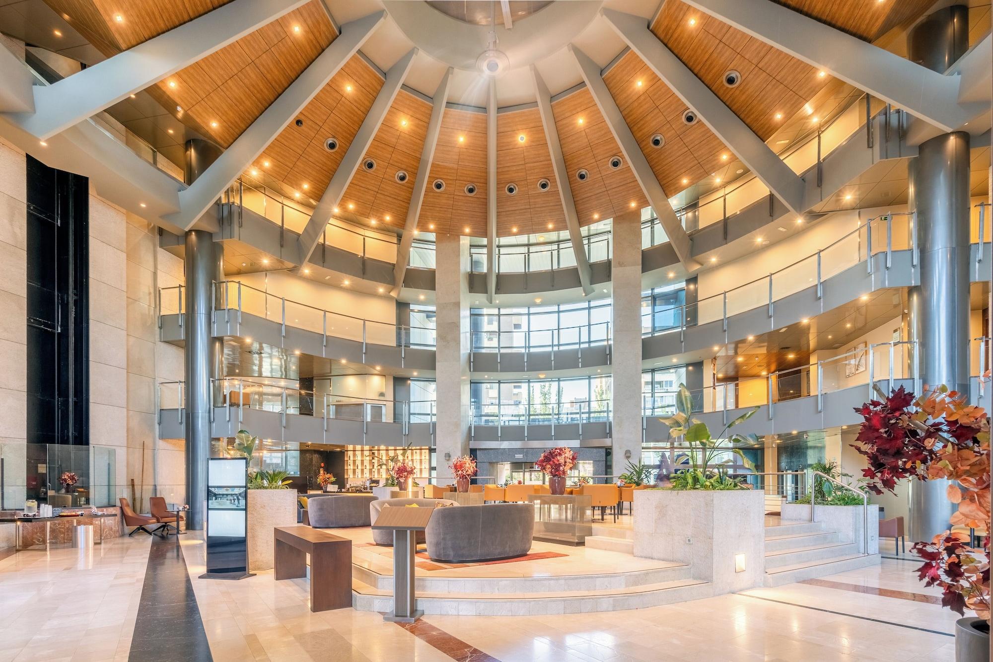 Vista Lobby Eurostars Suites Mirasierra