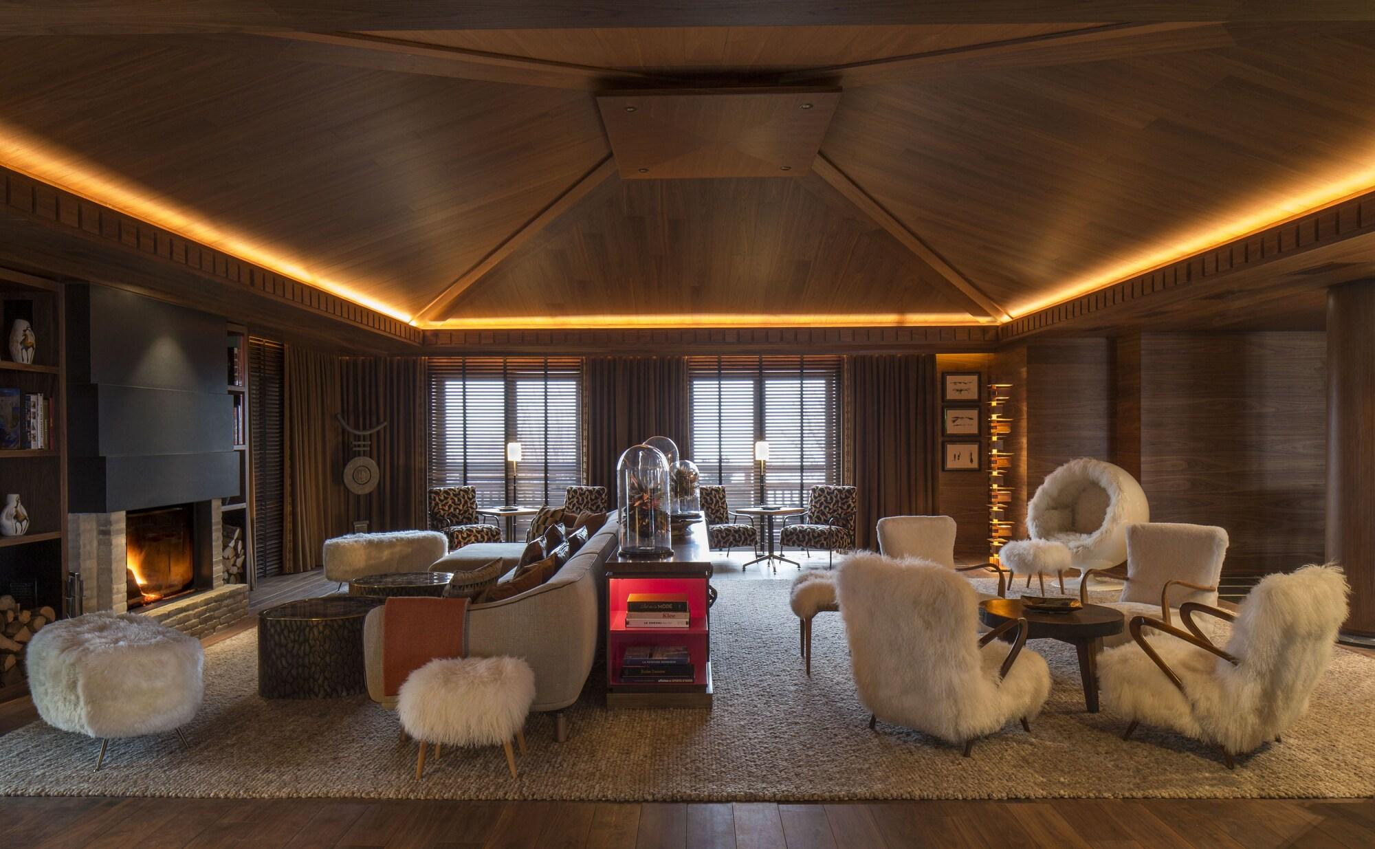 Vista Lobby Four Seasons Hotel Megeve