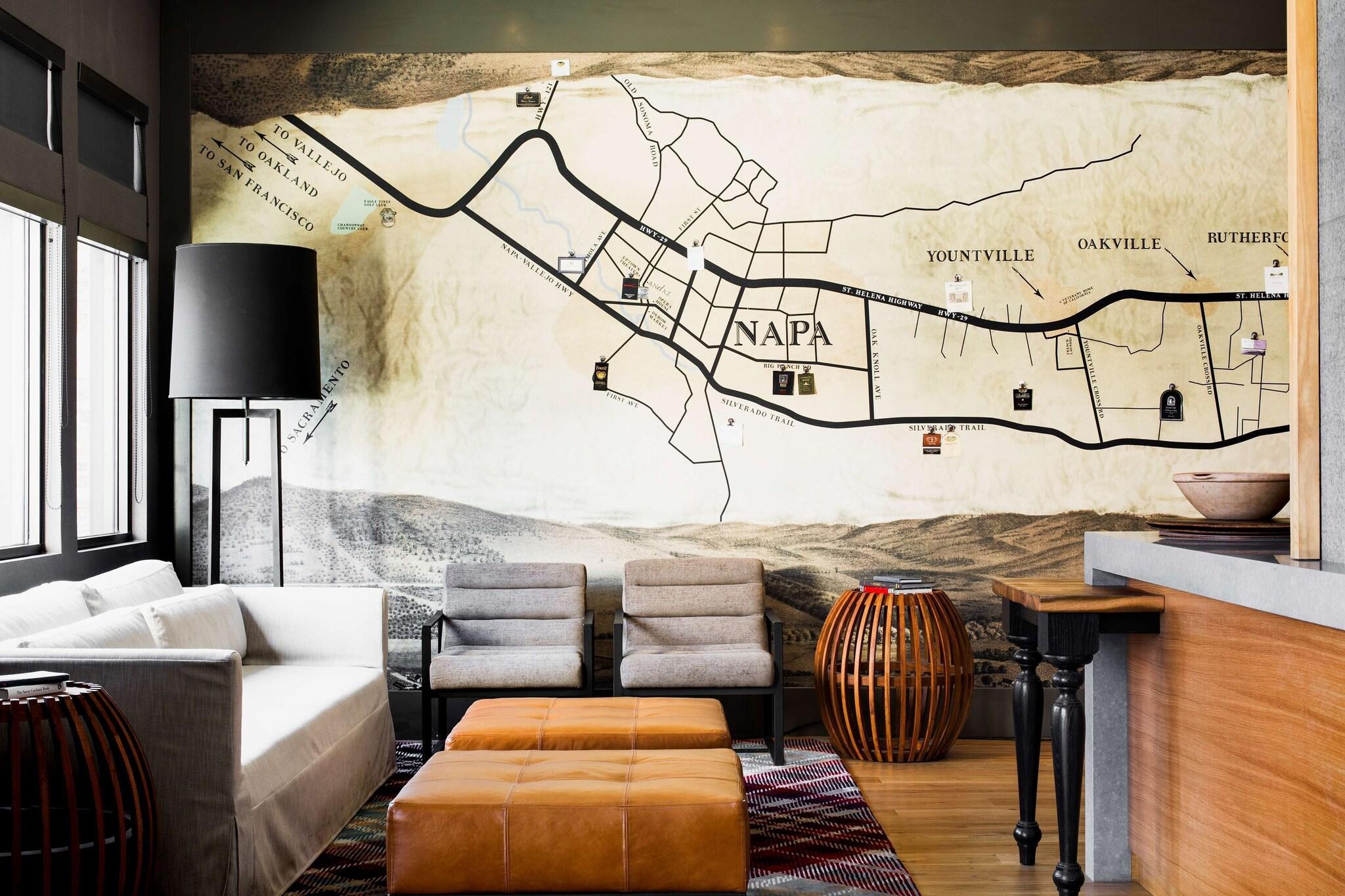Vista Lobby ANDAZ NAPA, BY HYATT