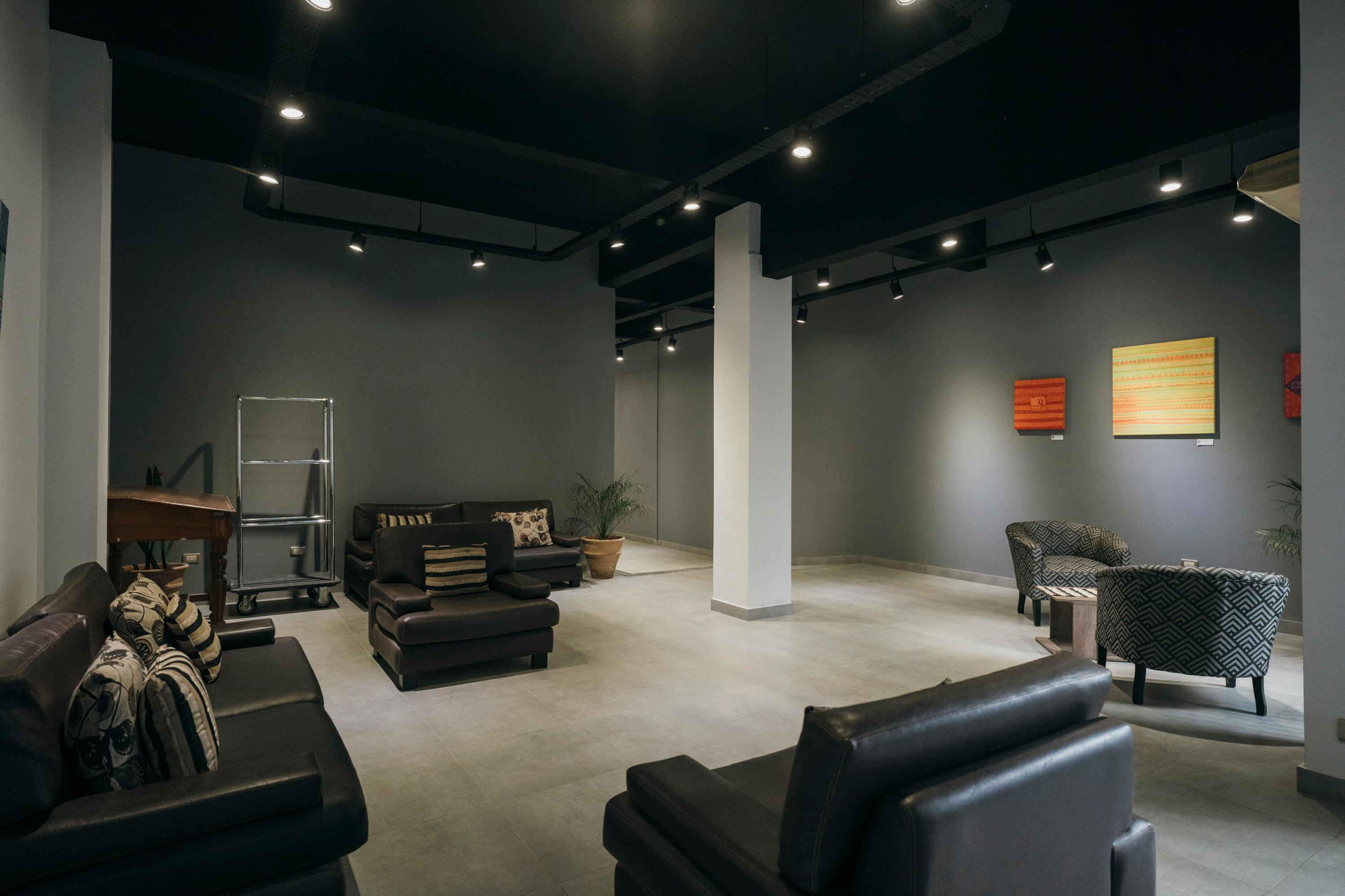 Zona de estar Patios del Mediterráneo