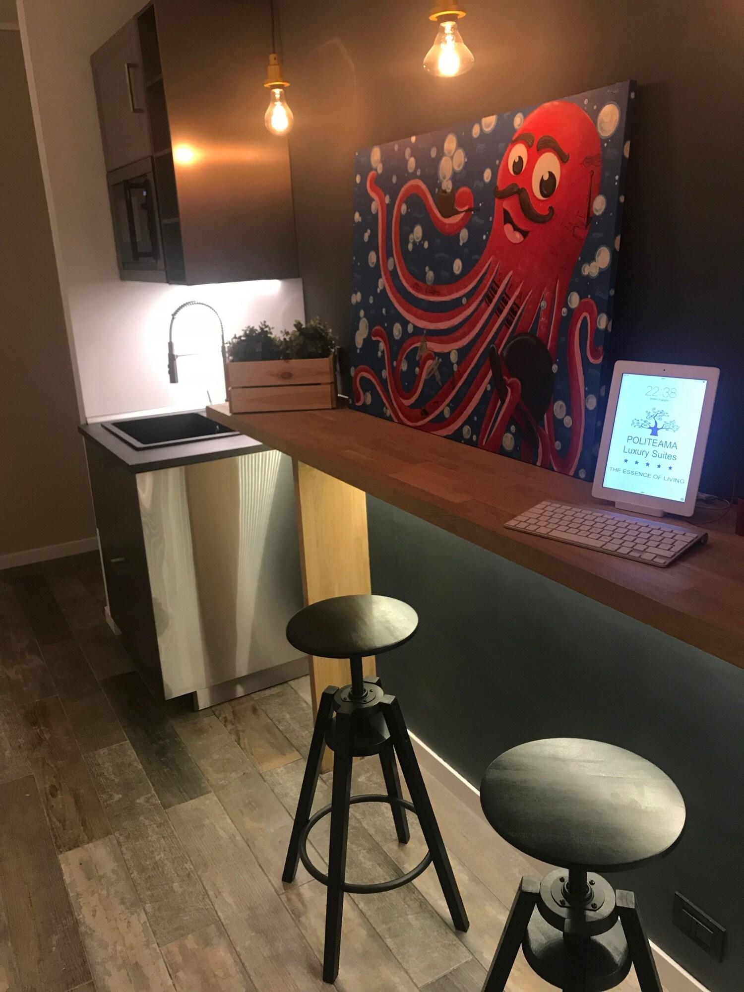 Vista Lobby Politeama Luxury Suites