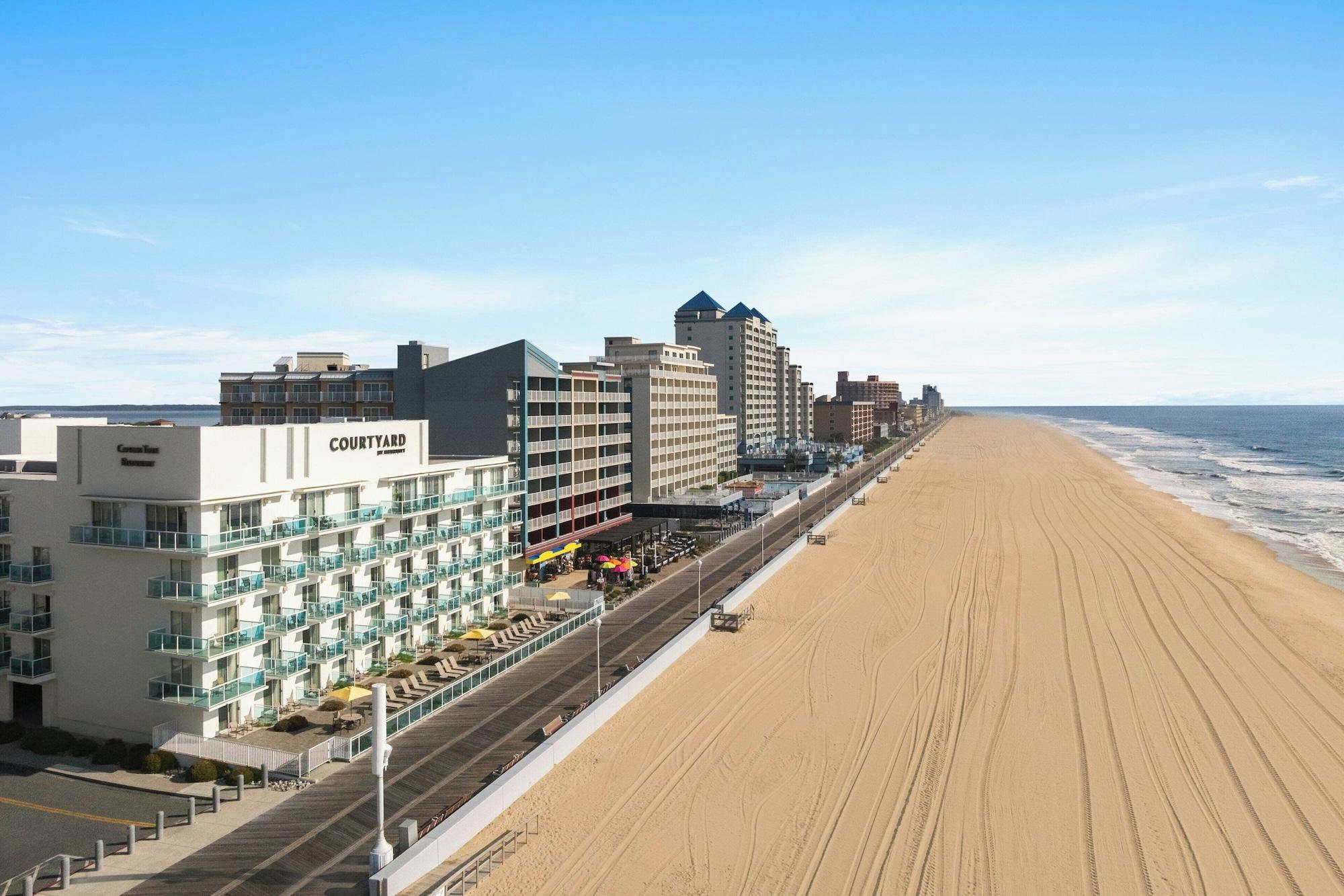 Vista Exterior Courtyard Ocean City Oceanfront