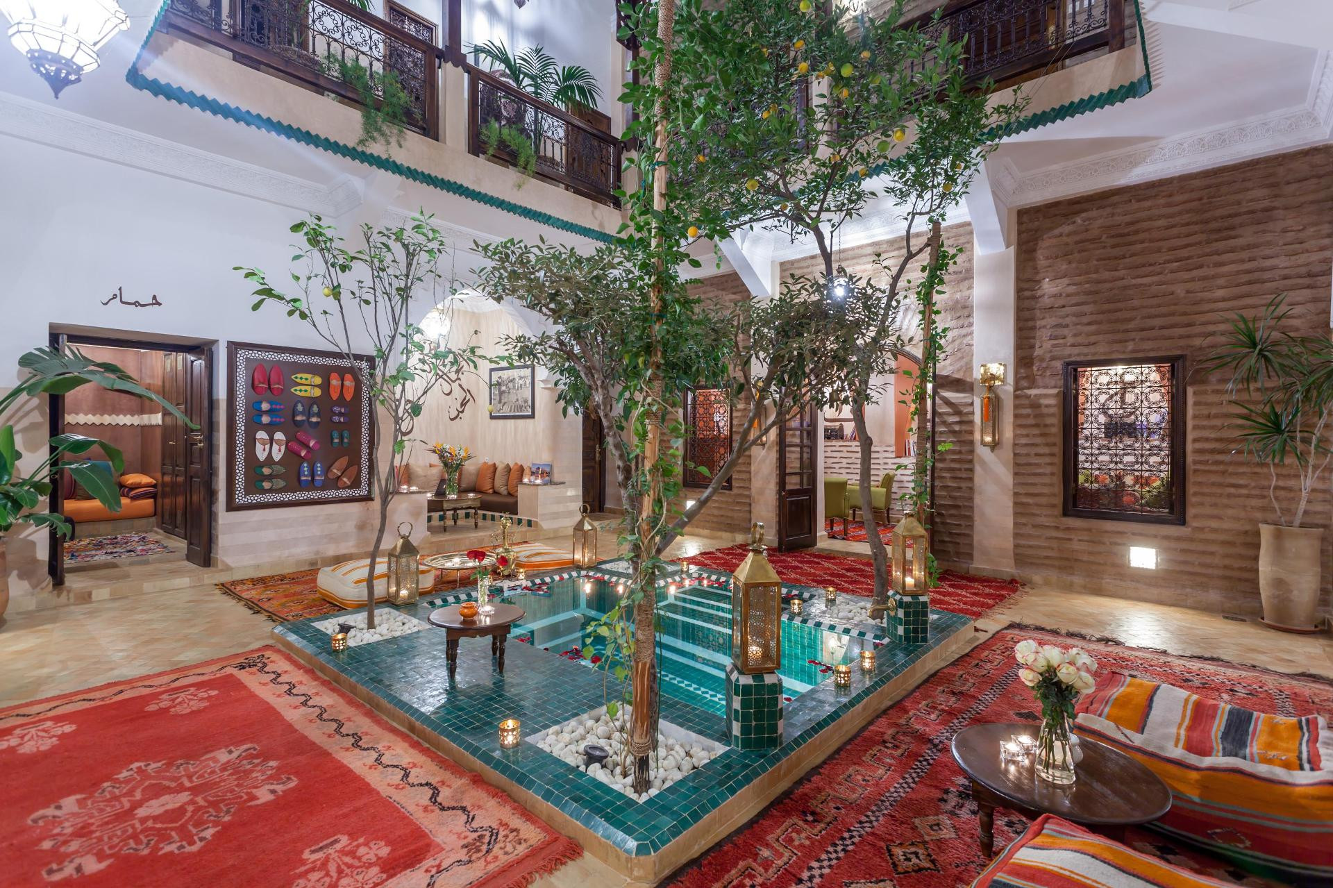 Vista Lobby Riad Dar Yema
