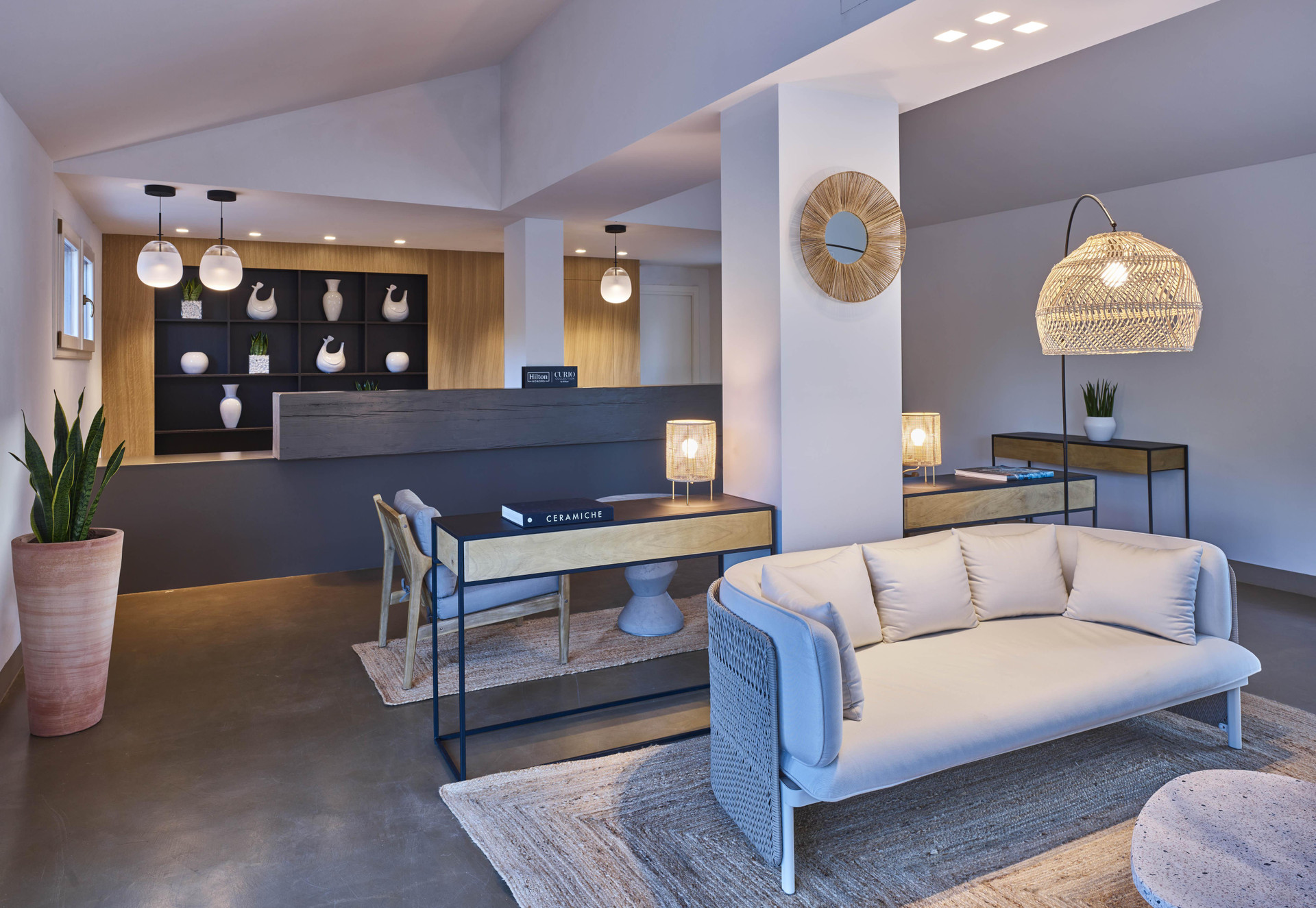 Vista Lobby Baia di Chia Resort Sardinia, Curio Collection by Hilton