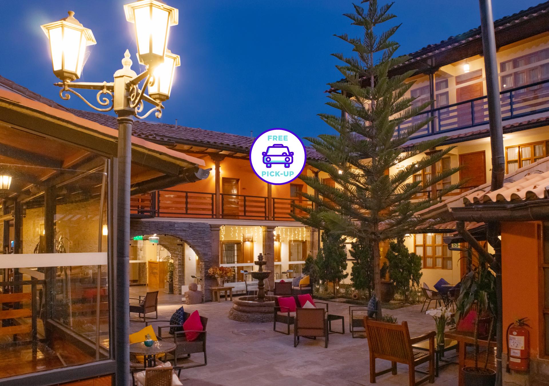 Vista Exterior Union Hotel Cusco