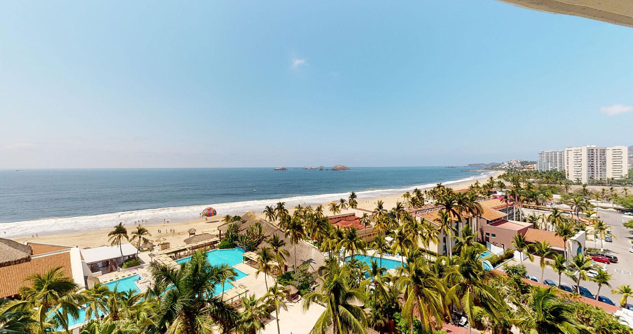 Vista al mar Park Royal Beach Ixtapa