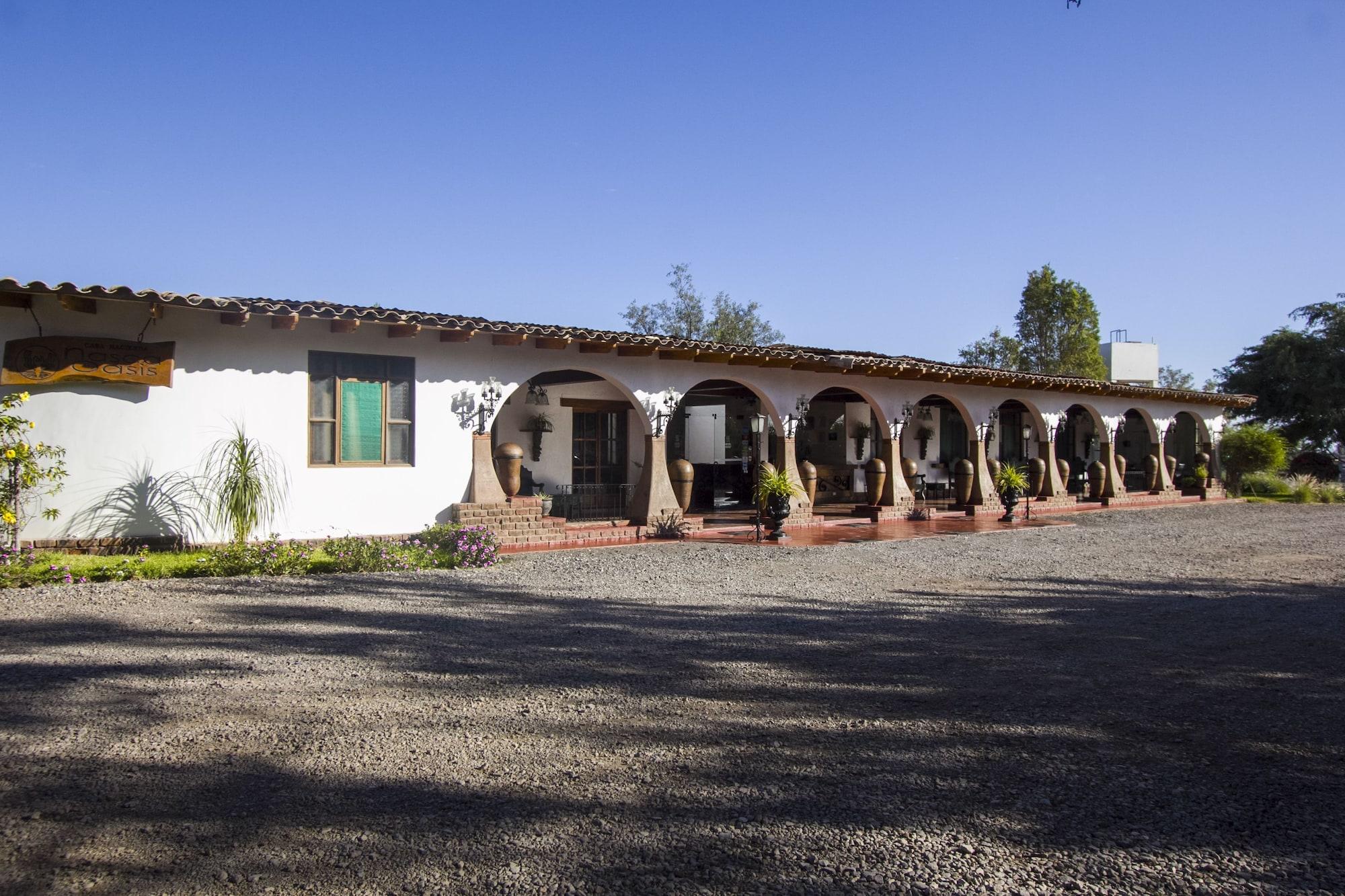 Vista Exterior Casa Hacienda Nasca Oasis