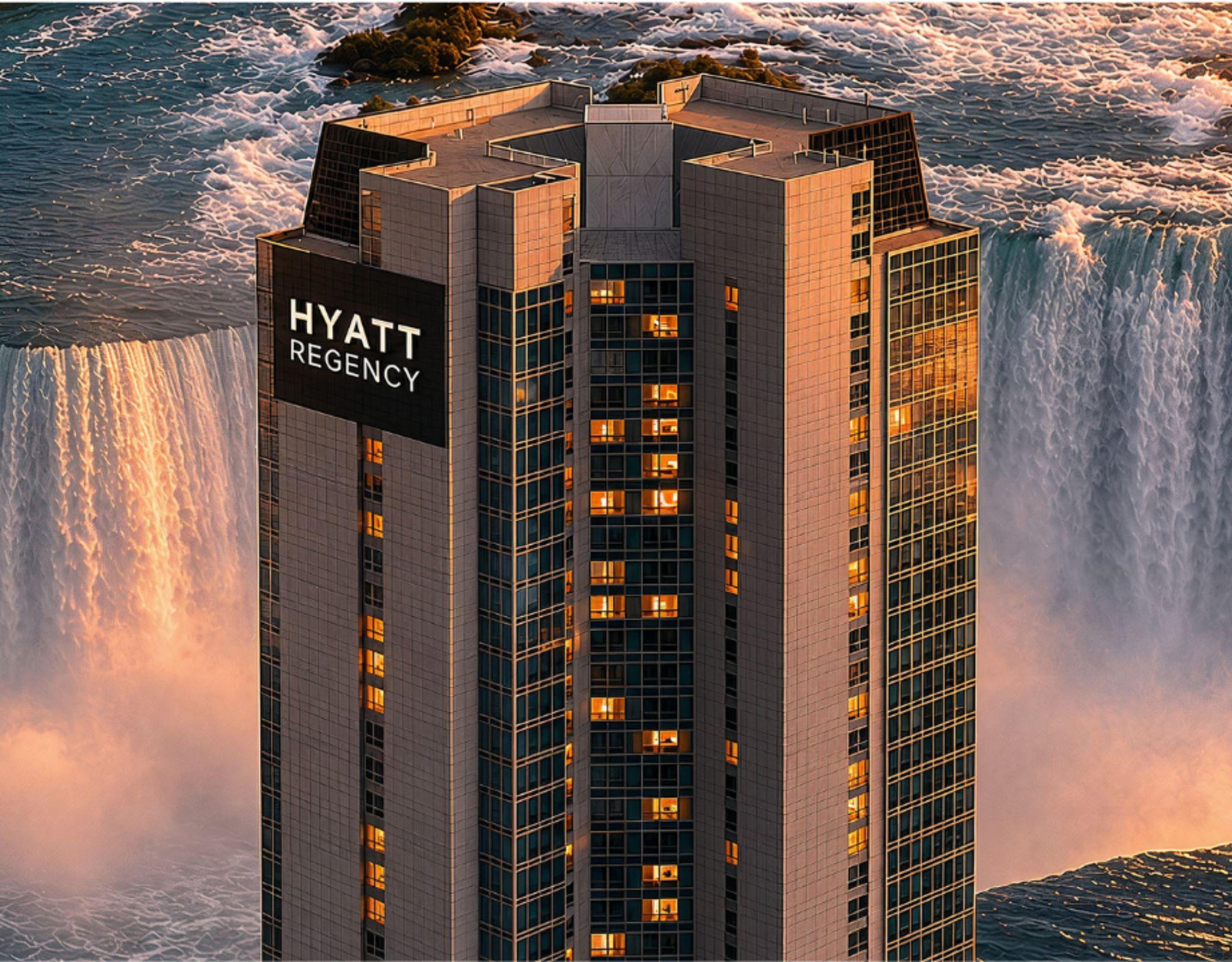 Vista Exterior Hyatt Regency Niagara Falls Fallsview