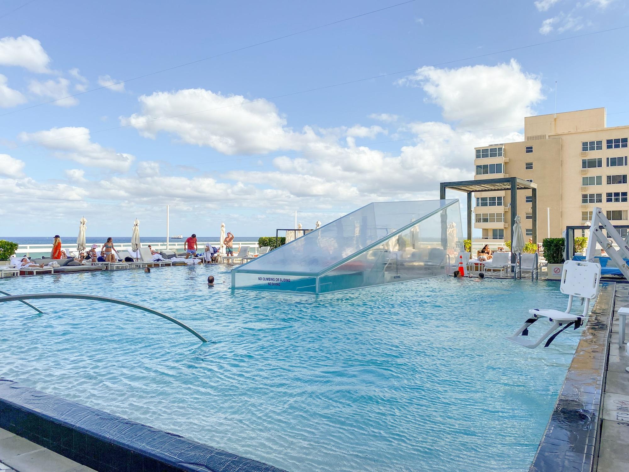Pool view W Residences Fort Lauderdale Luxury Suites