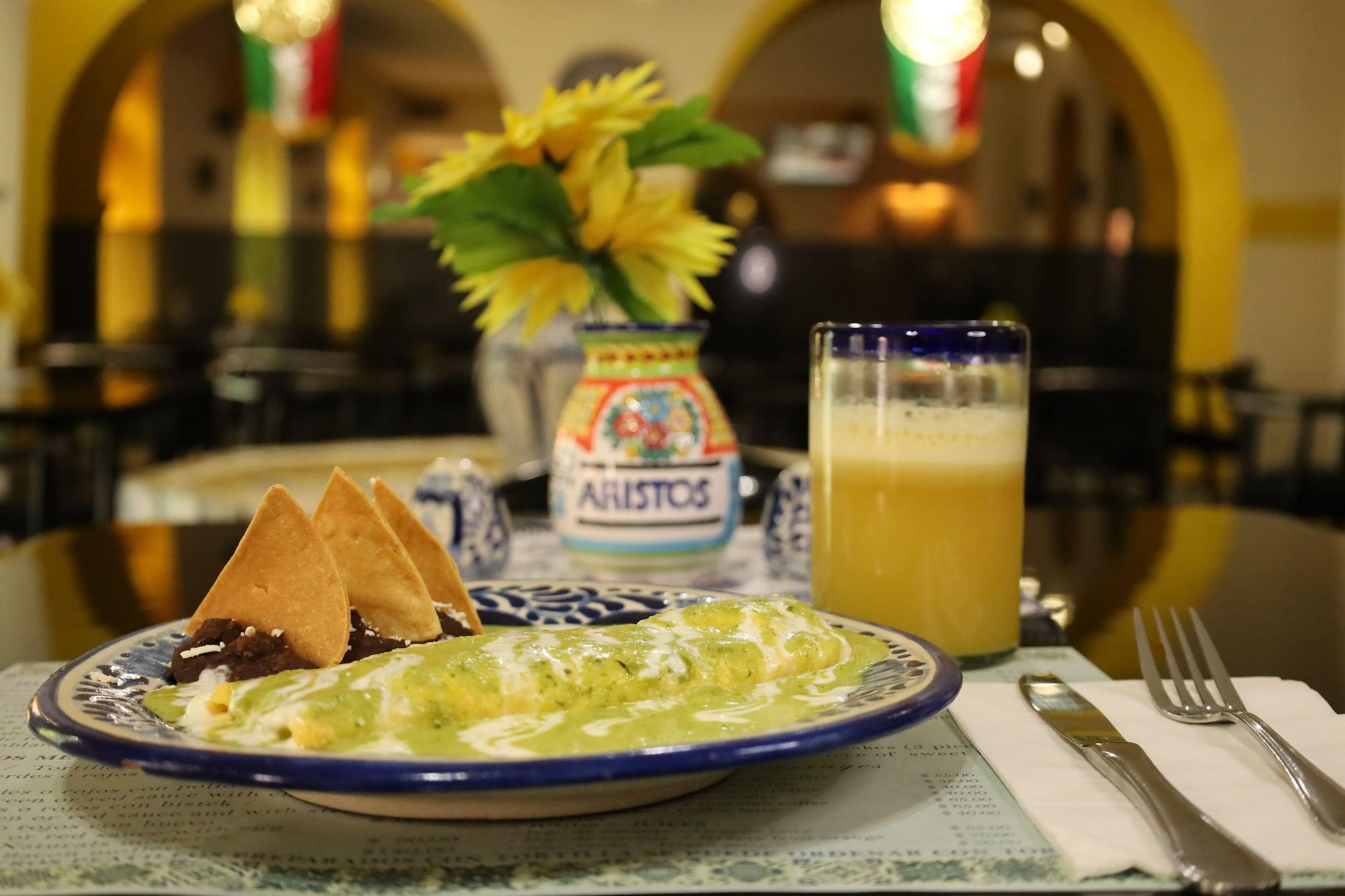 Restaurant Hotel Aristos Puebla