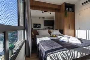 Alquiler Vacacional - Modern, fully equipped, and well-lit with AC and gym