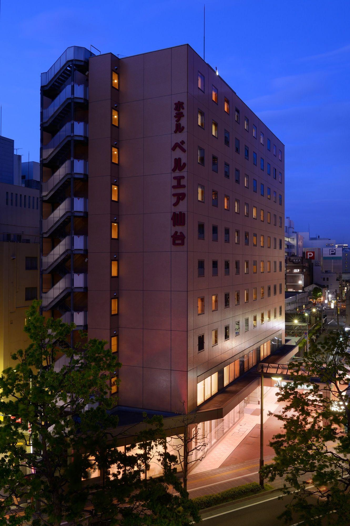 Vista Exterior Hotel Bel Air Sendai