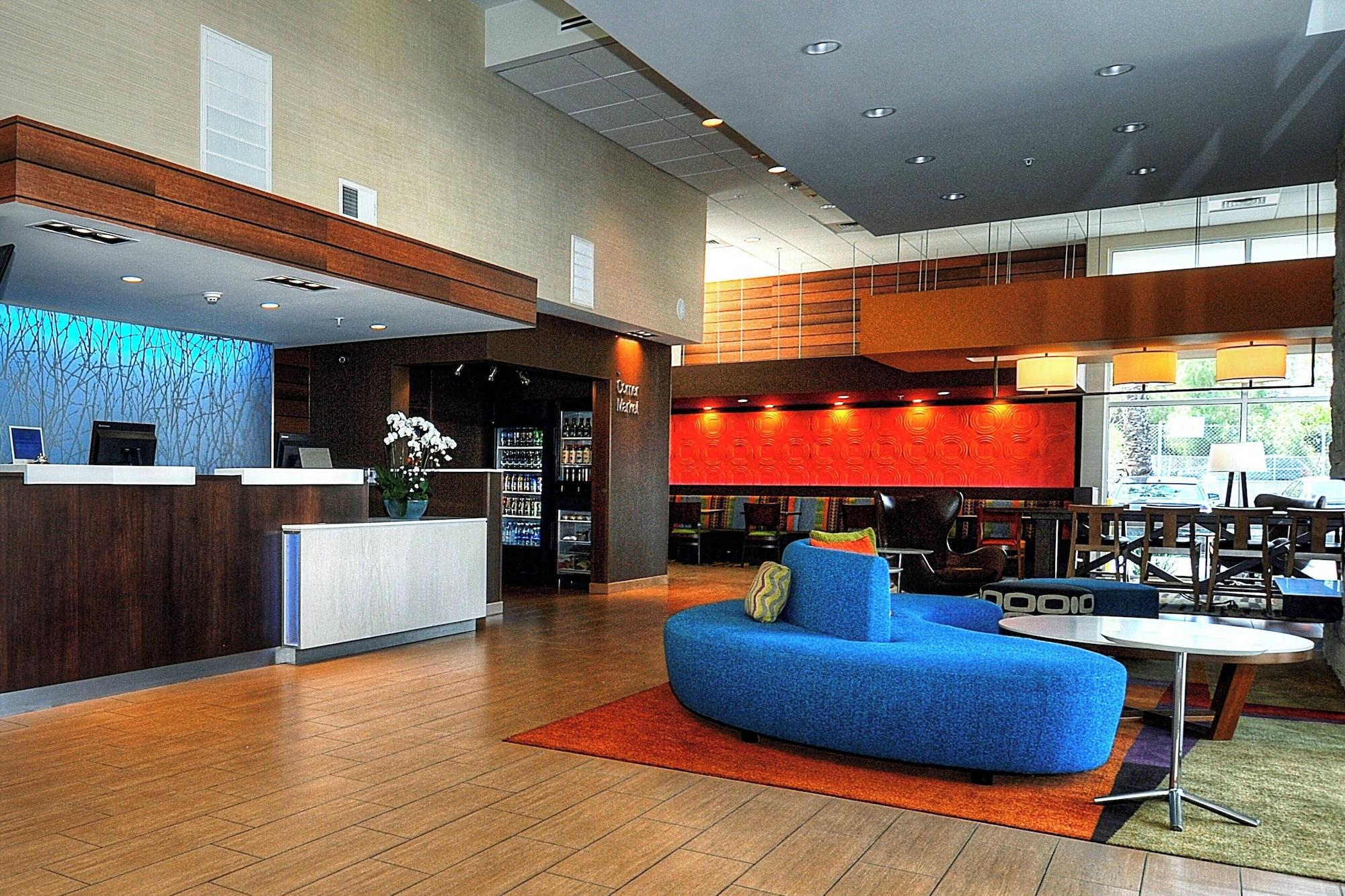 Vista Lobby Fairfield Inn & Suites Los Angeles Rosemead