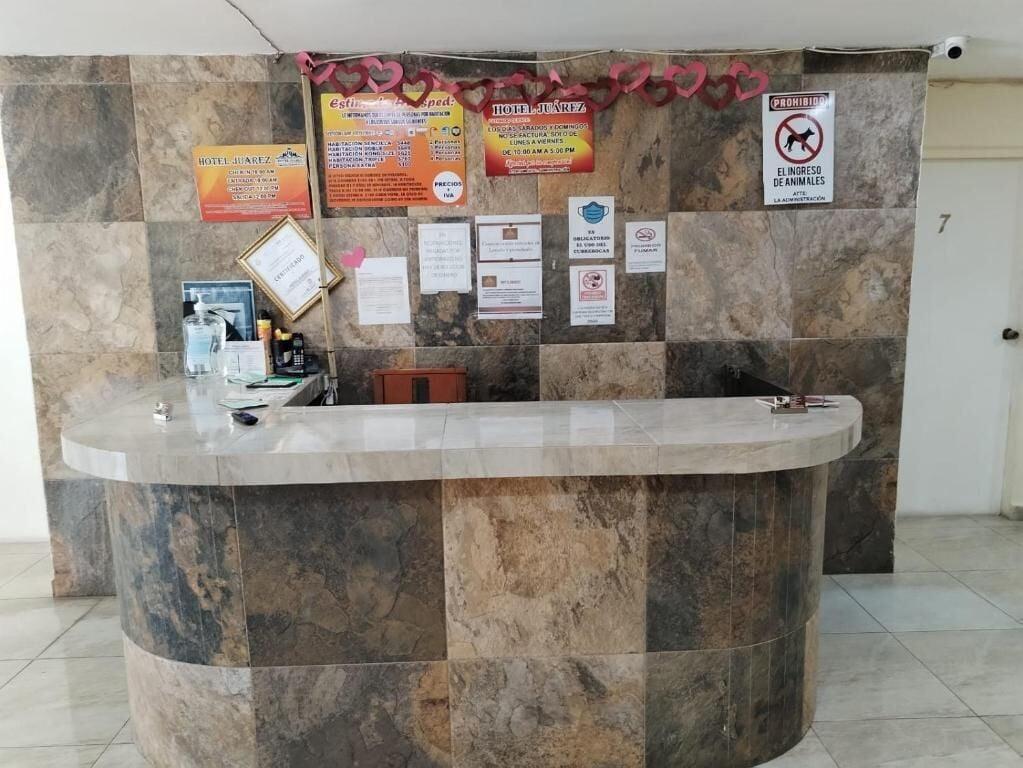 Vista Lobby HOTEL JUAREZ