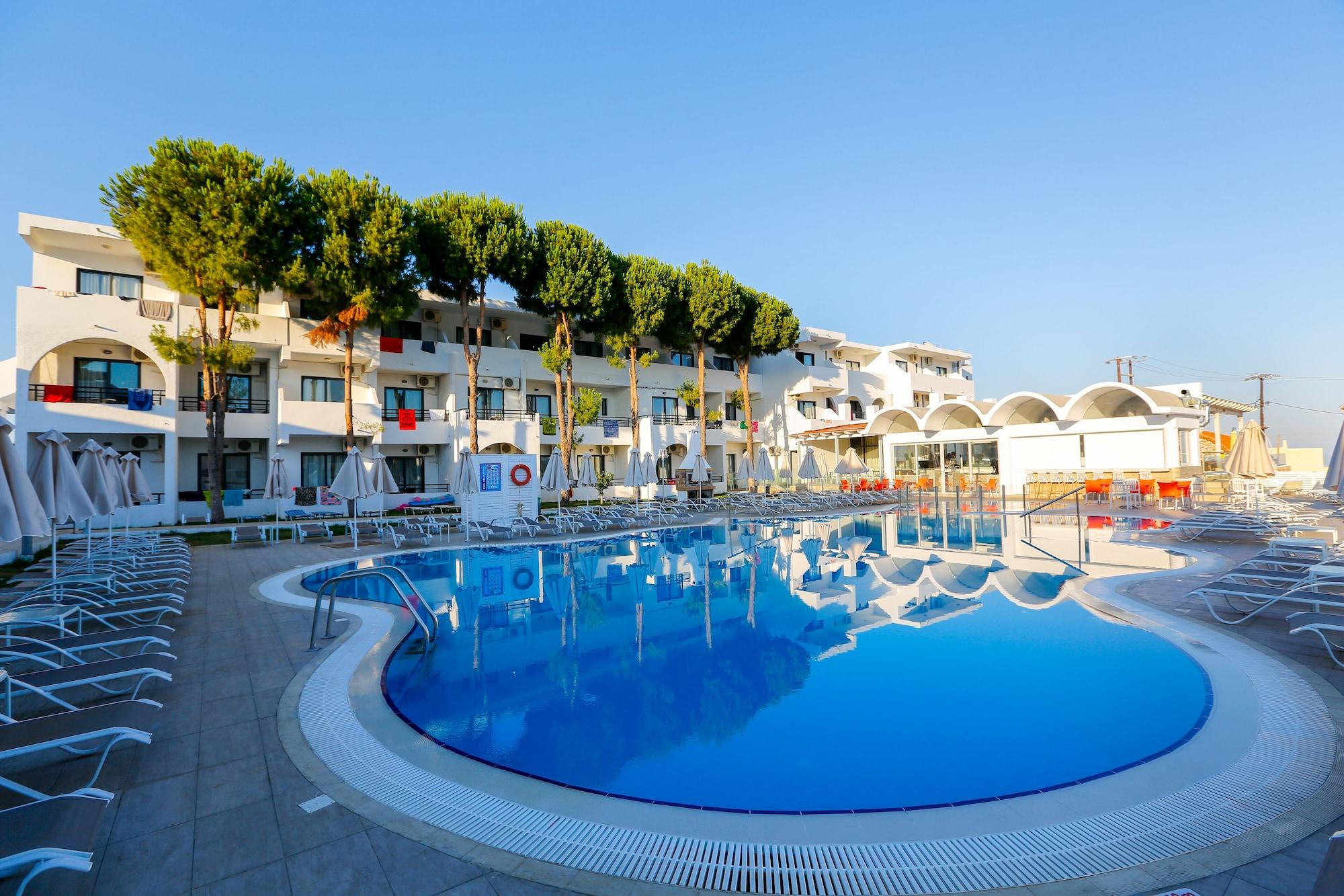 Vista Piscina Rodos Star All Inclusive Hotel