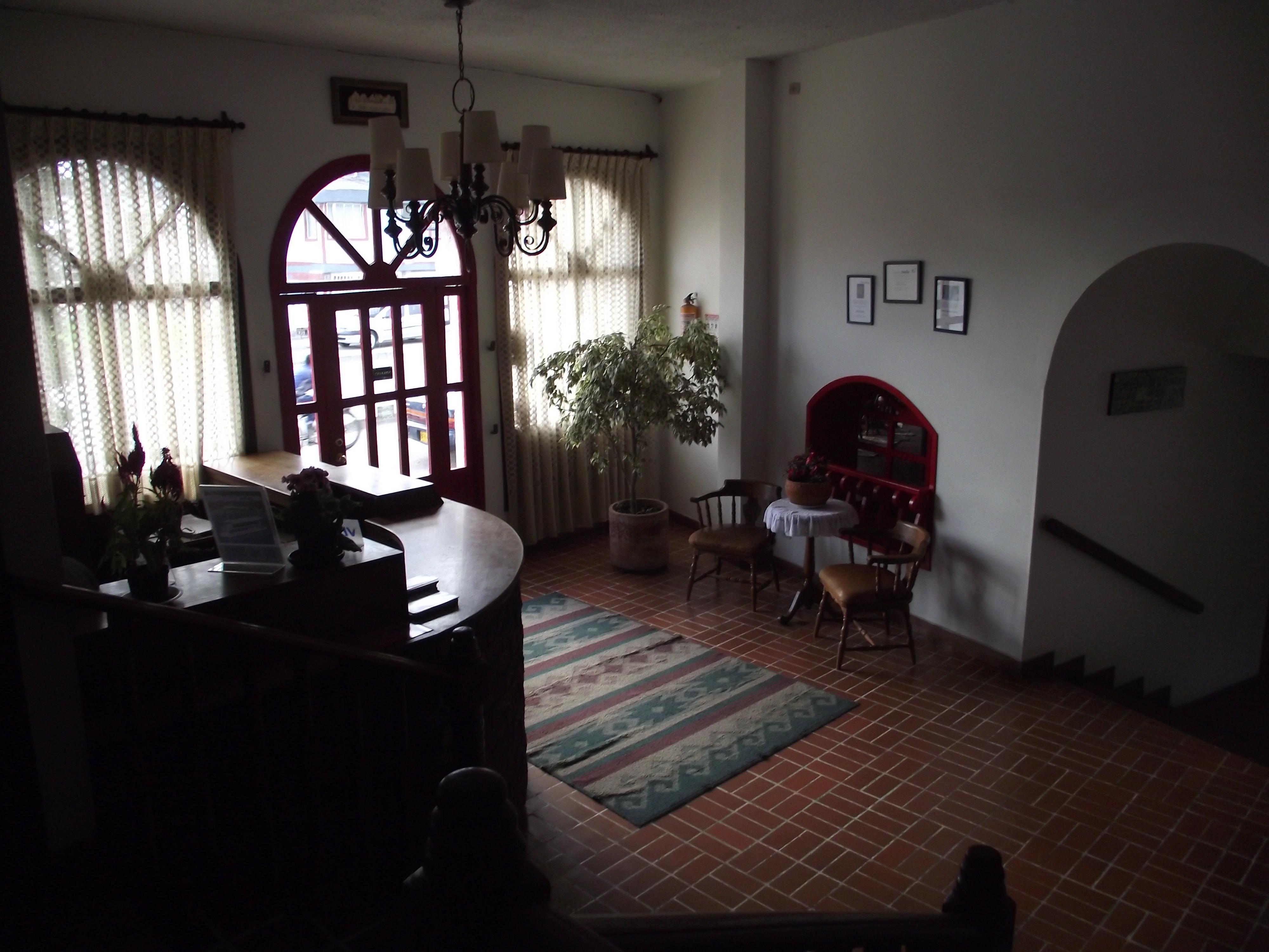 Vista Lobby Hotel Cabanas El Porton