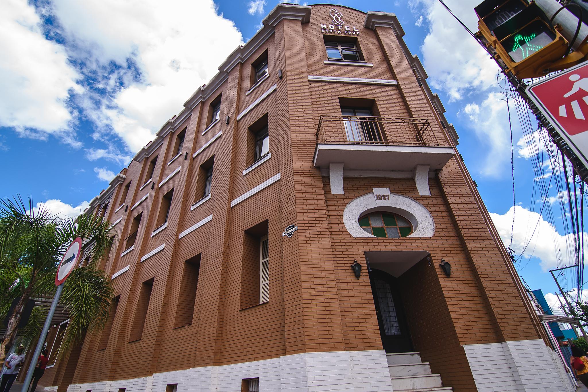 Vista Exterior Hotel Santa Cruz