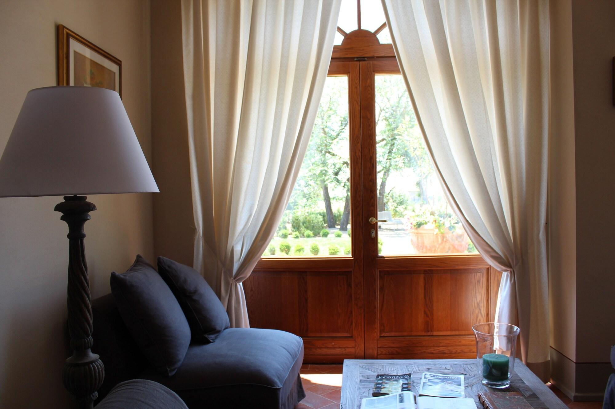 Vista Lobby La Cantina Relais - Fattoria Il Cipresso