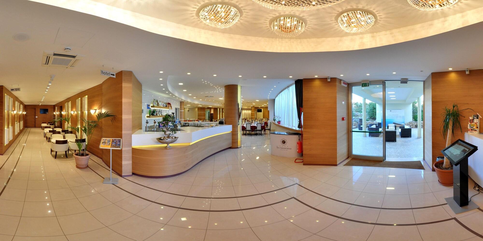 Vista Lobby La Casarana Wellness Eco Resort