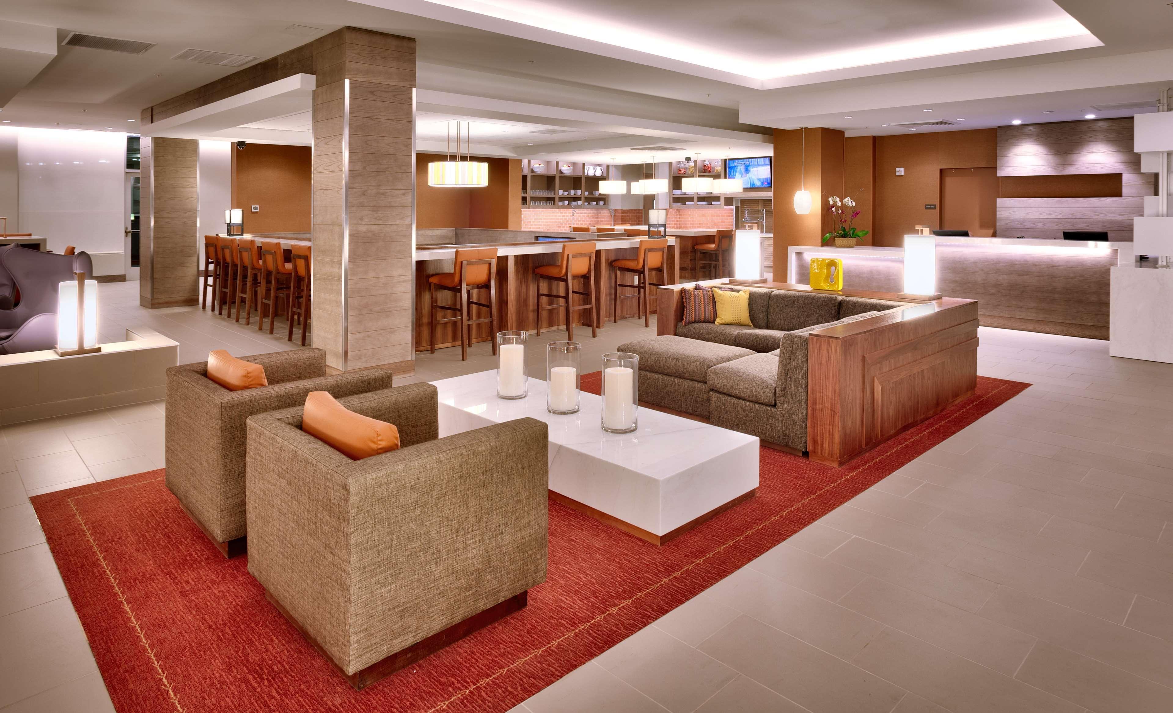 Vista do lobby Hyatt House Salt Lake City Downtown