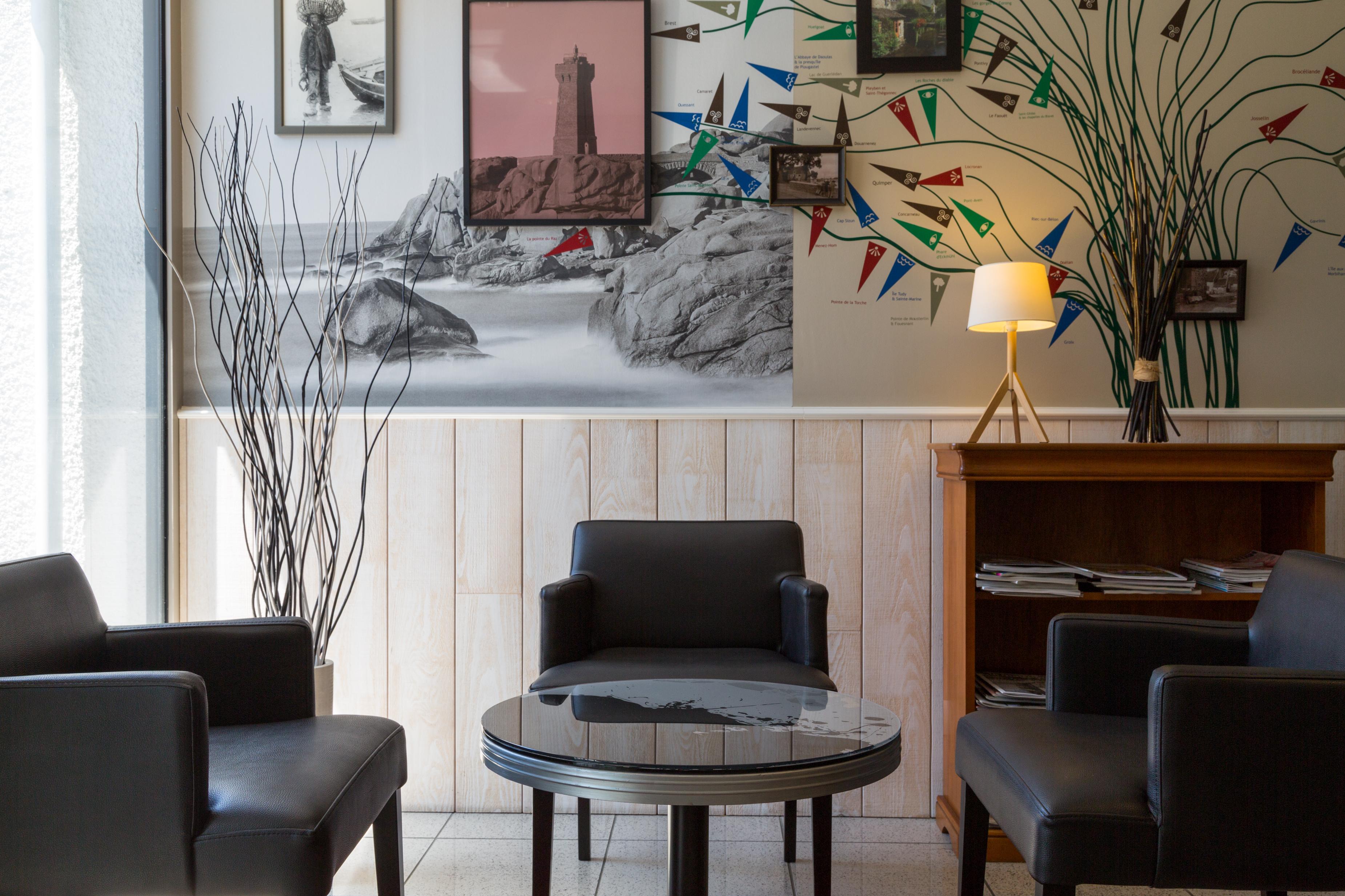 Vista Lobby Logis Hôtel Au Chêne Vert