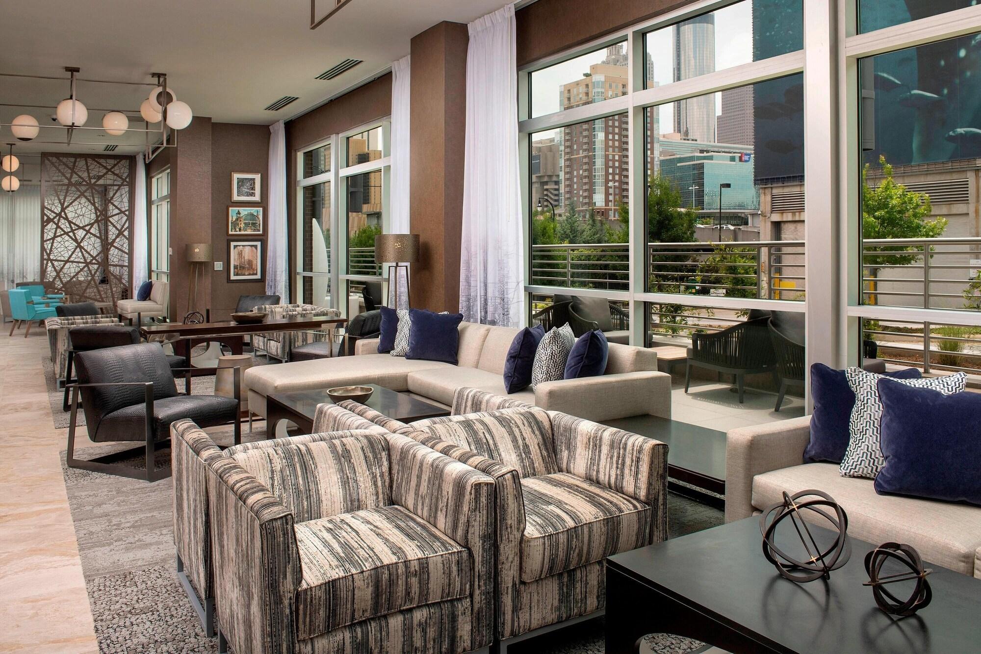 Vista Lobby SpringHill Suites by Marriott Atlanta Downtown