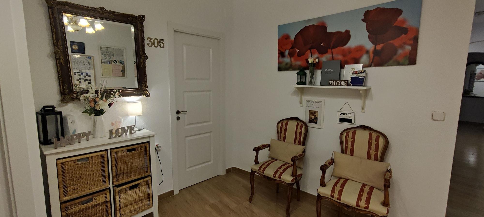 Vista Lobby Hostal Aliste