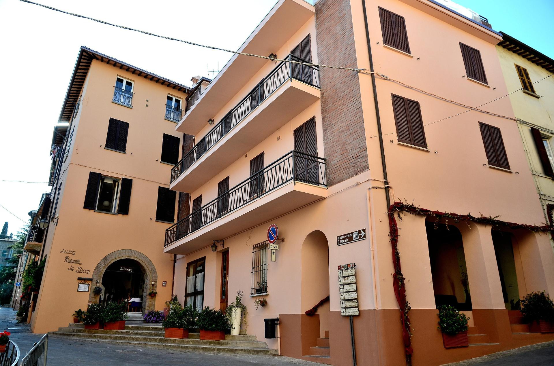 Vista Lobby Albergo La Rocca
