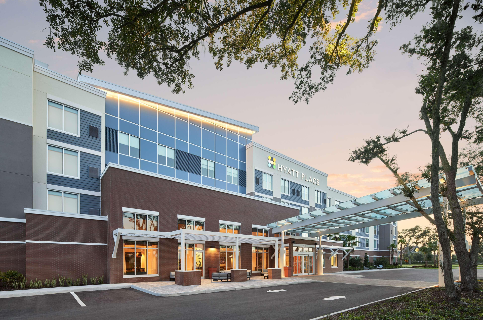 Vista Exterior Hyatt Place Melbourne / Palm Bay / I-95