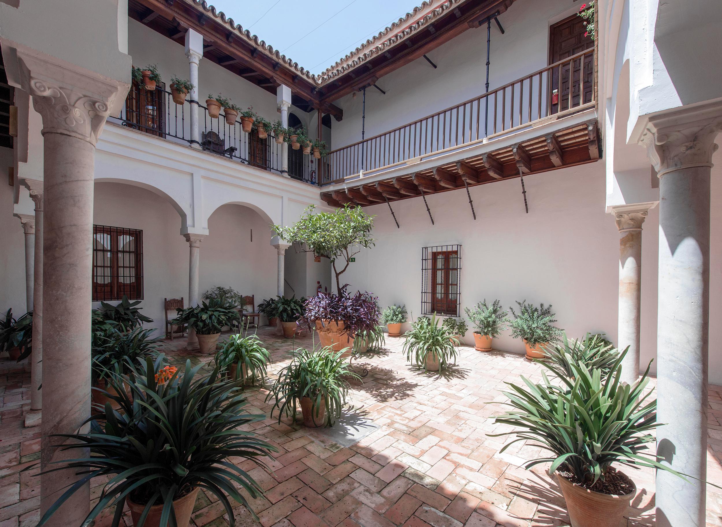 Vista da fachada Las Casas de la Judería, Sevilla Historic City Center