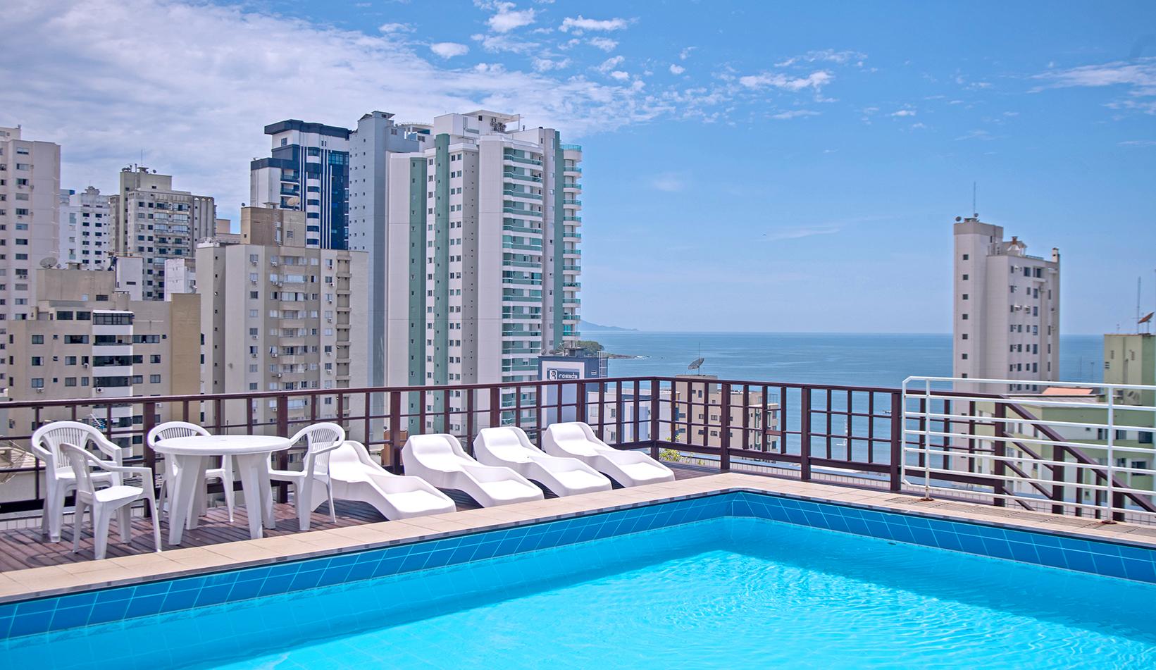 Vista Piscina Atobá Praia Hotel