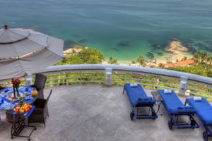 Renta temporal - Breathtaking views over the entire Banderas bay from Villa Azul