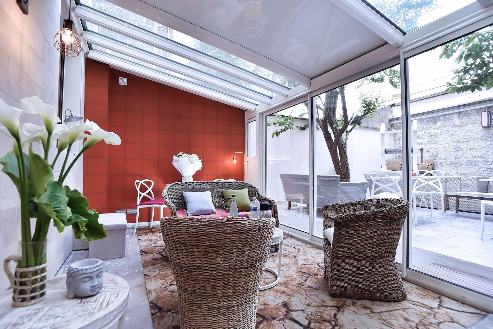 Vista Lobby Hôtel Villa Sorel