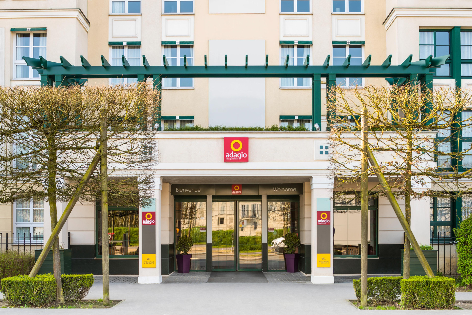 Vista Exterior Aparthotel Adagio Val d'Europe près de Disneyland Paris