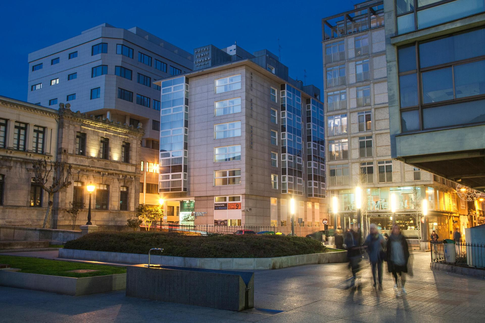 Vista Exterior Hotel Zenit Coruña