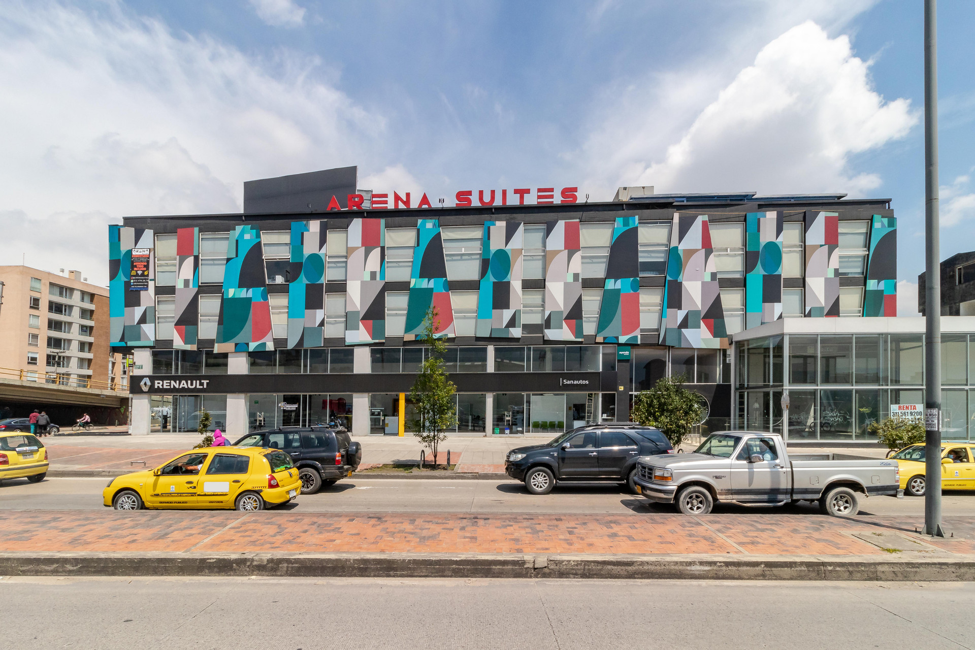 Vista Exterior Hotel Arena Suites Bogota