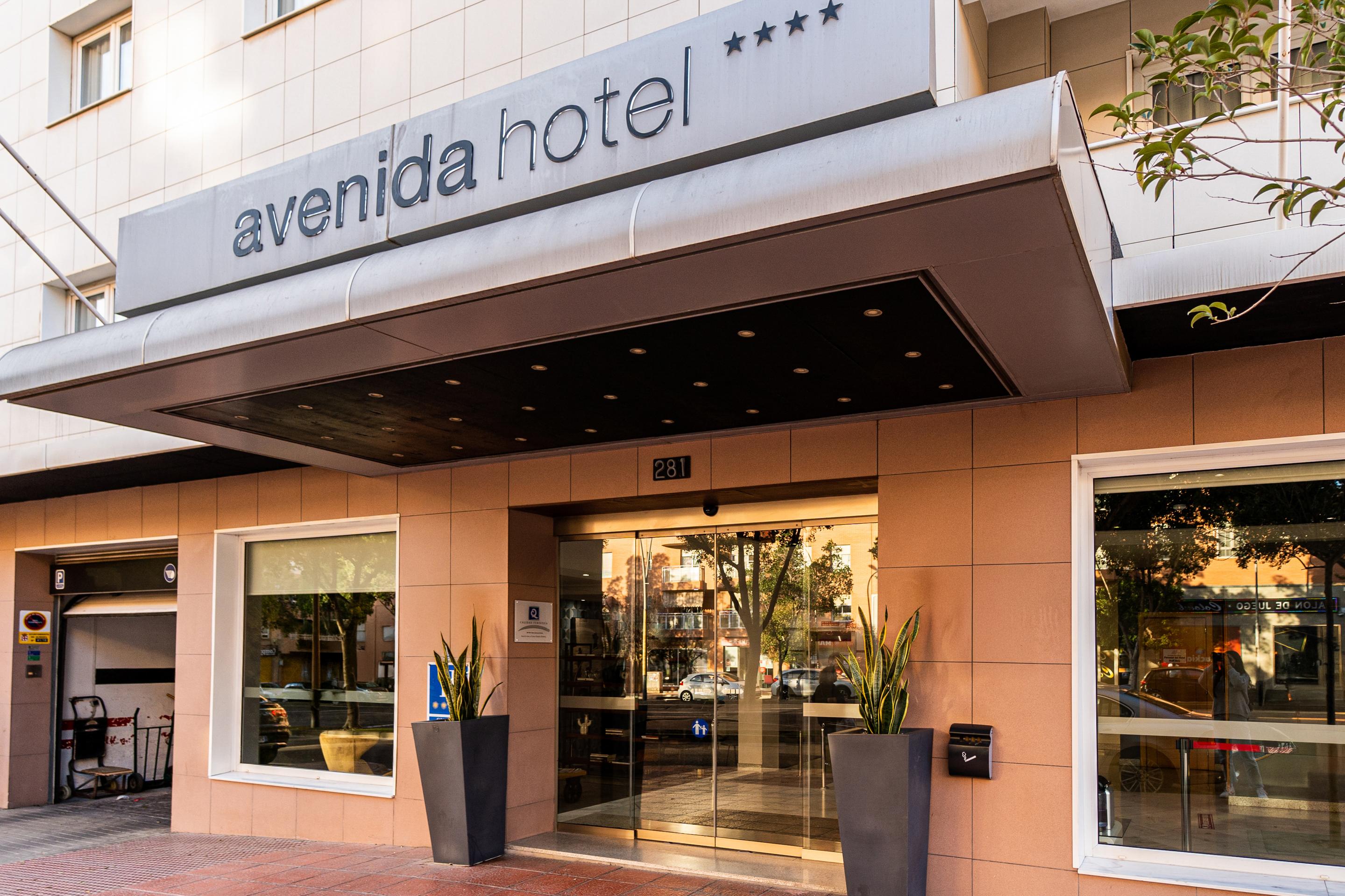 Vista Exterior Sercotel Avenida Hotel Almería