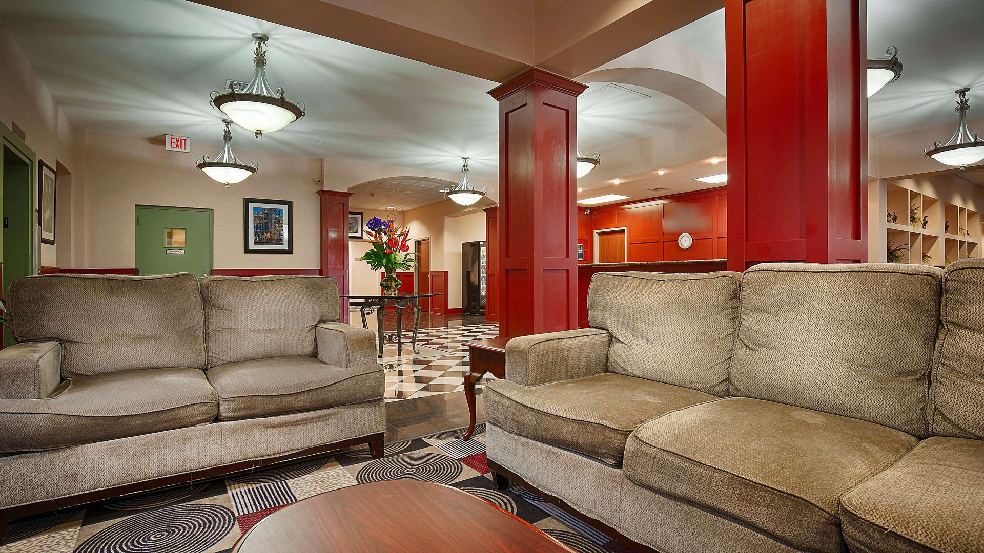 Vista Lobby Best Western Salinas Monterey Hotel
