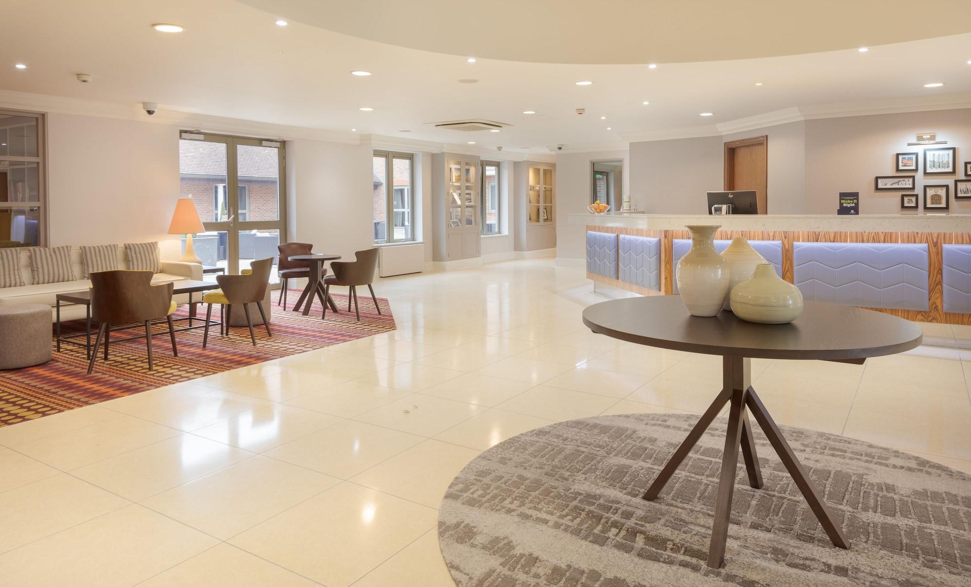 Vista Lobby Cambridge Belfry Hotel & Spa