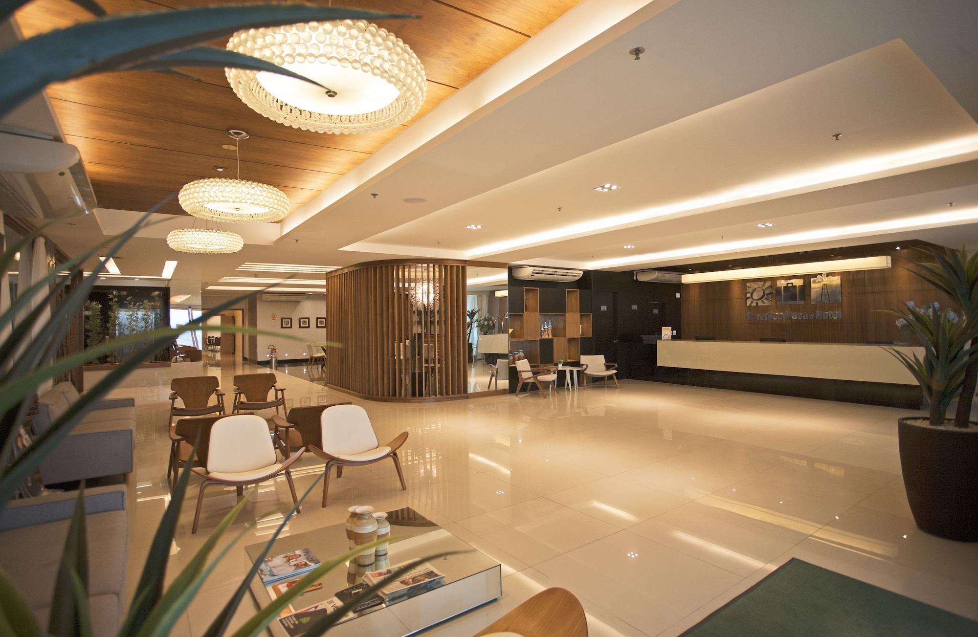 Vista Lobby Paradiso Macaé Hotel